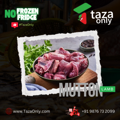 Mutton Lamb Fresh and Live Cut 500g